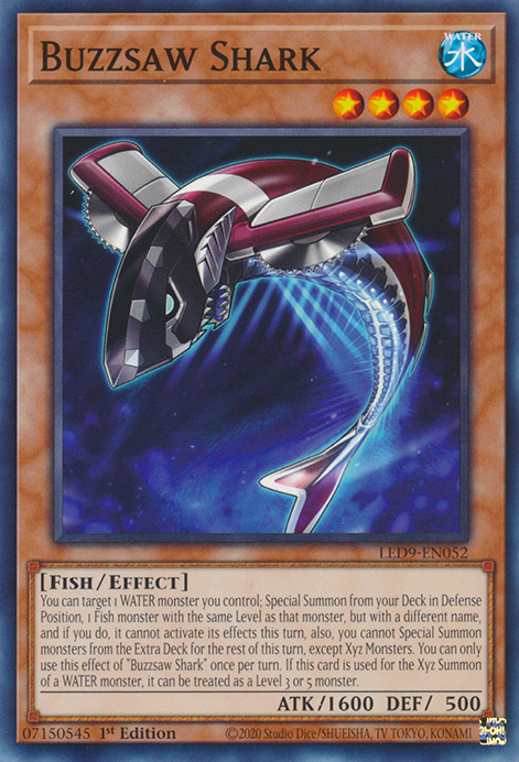 Buzzsaw Shark [LED9-EN052] Common | Jomio and Rueliete's Cards and Comics