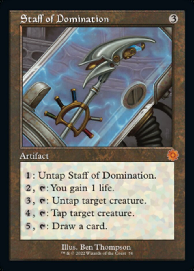 Staff of Domination (Retro) [The Brothers' War Retro Artifacts] | Jomio and Rueliete's Cards and Comics