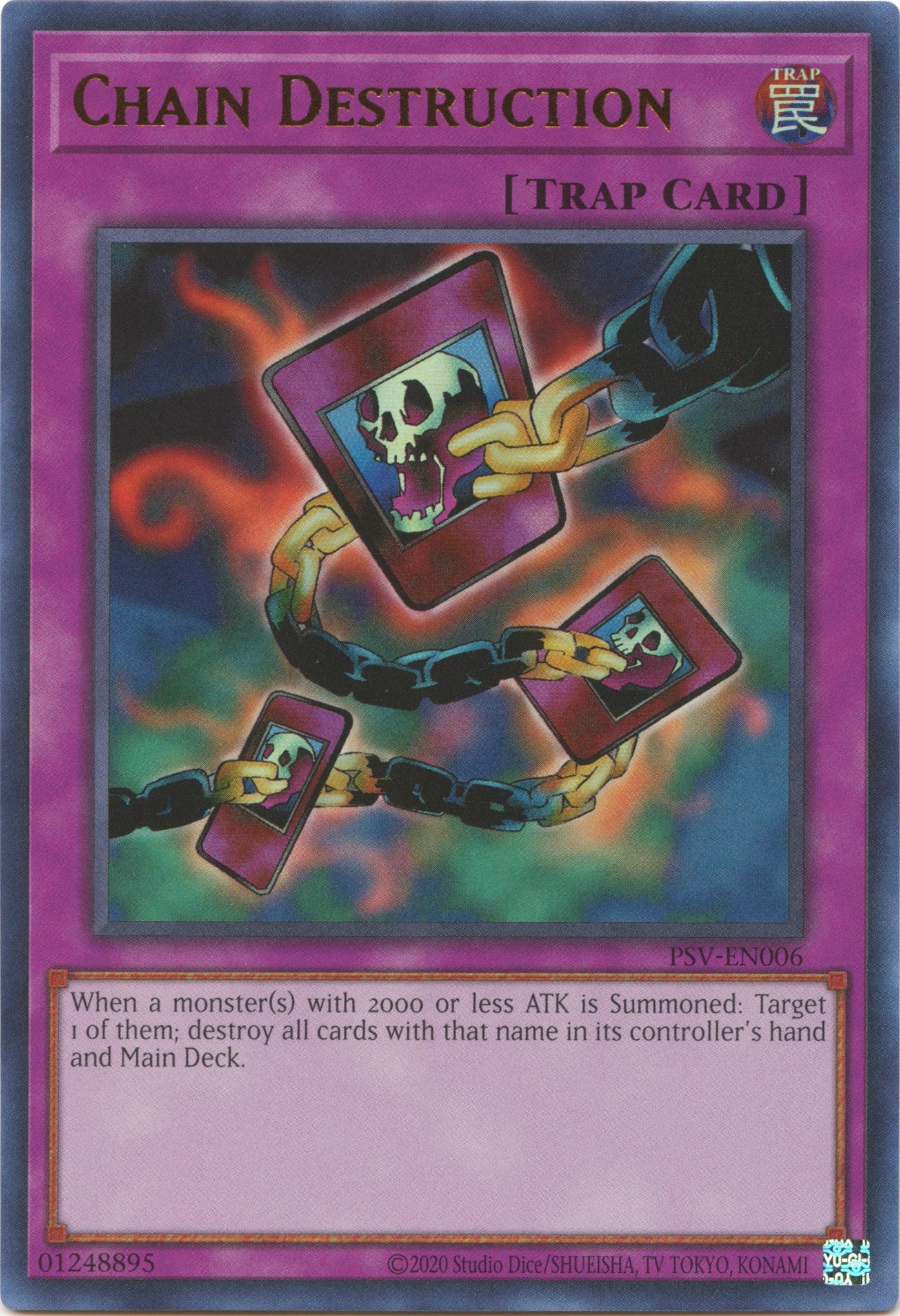 Chain Destruction (25th Anniversary) [PSV-EN006] Ultra Rare | Jomio and Rueliete's Cards and Comics