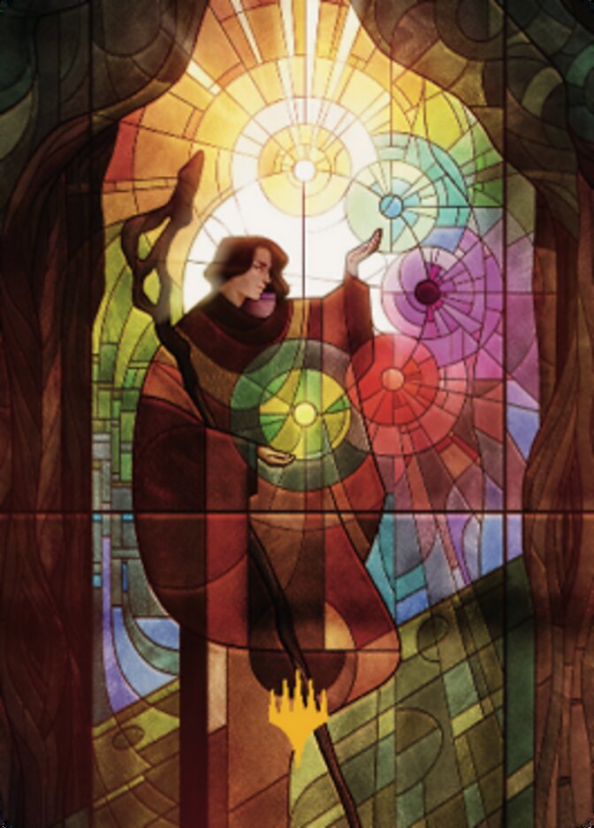 Jodah, the Unifier Art Card (Gold-Stamped Signature) [Dominaria United Art Series] | Jomio and Rueliete's Cards and Comics
