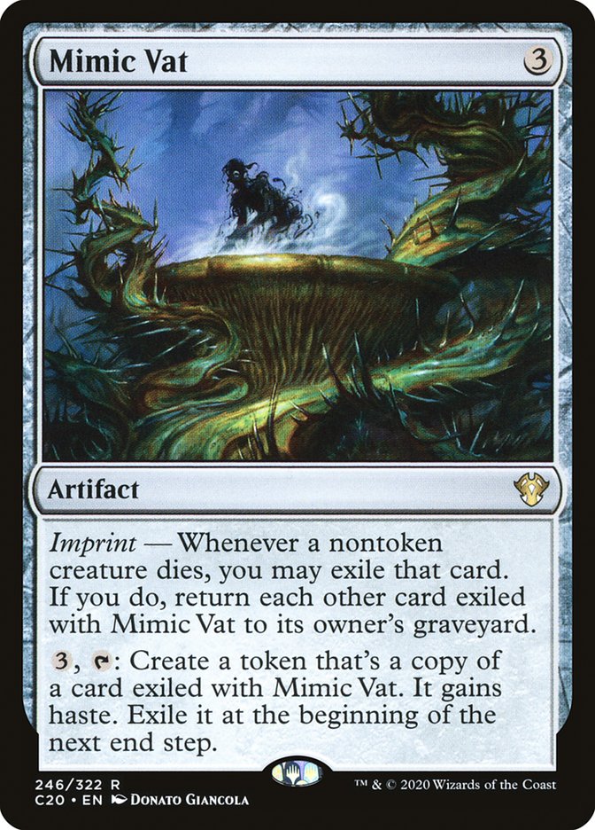 Mimic Vat [Commander 2020] | Jomio and Rueliete's Cards and Comics