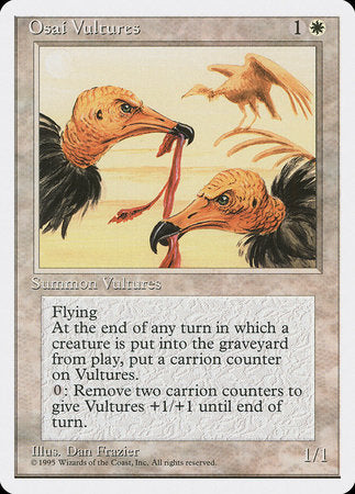 Osai Vultures [Fourth Edition] | Jomio and Rueliete's Cards and Comics