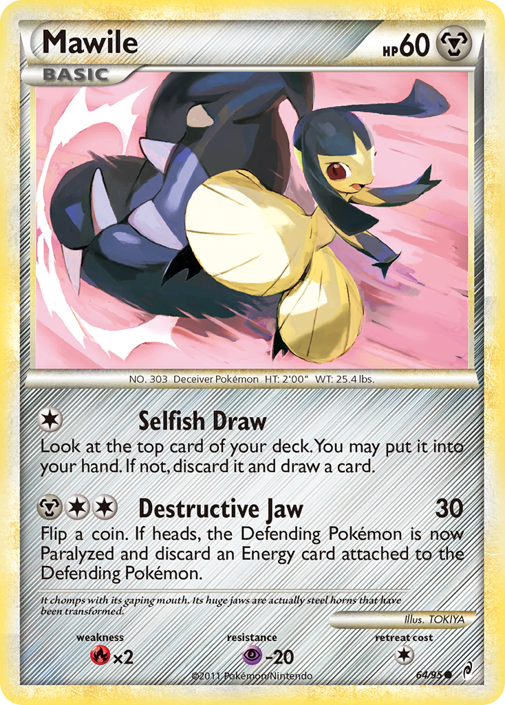 Mawile (64/95) [HeartGold & SoulSilver: Call of Legends] | Jomio and Rueliete's Cards and Comics
