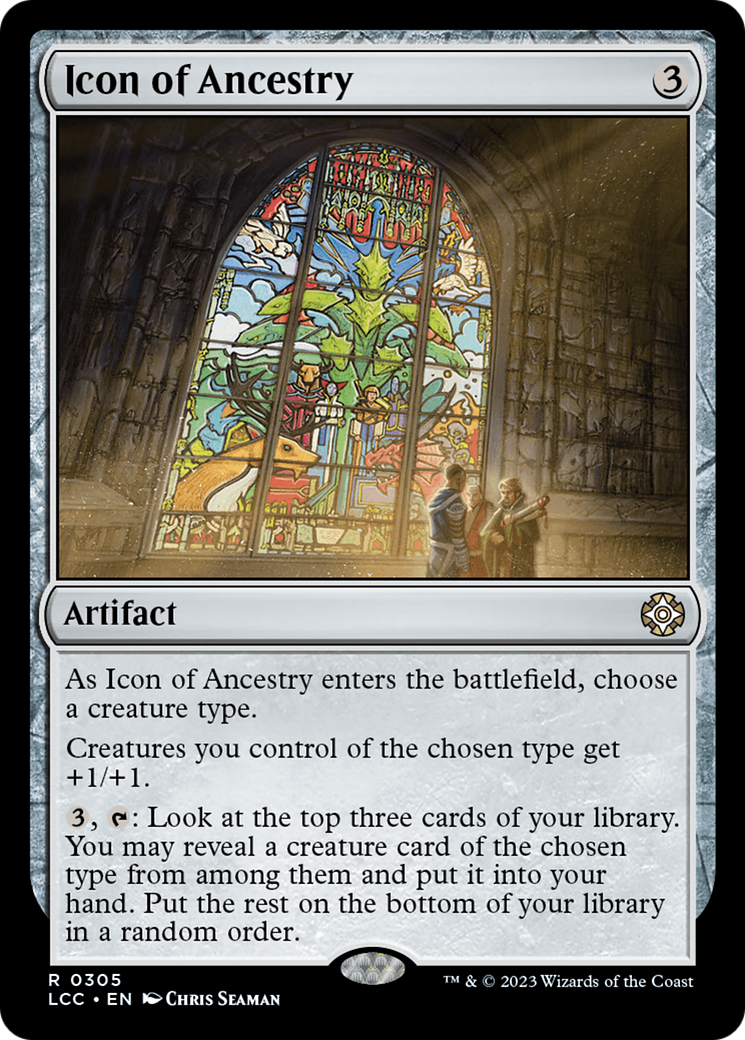 Icon of Ancestry [The Lost Caverns of Ixalan Commander] | Jomio and Rueliete's Cards and Comics