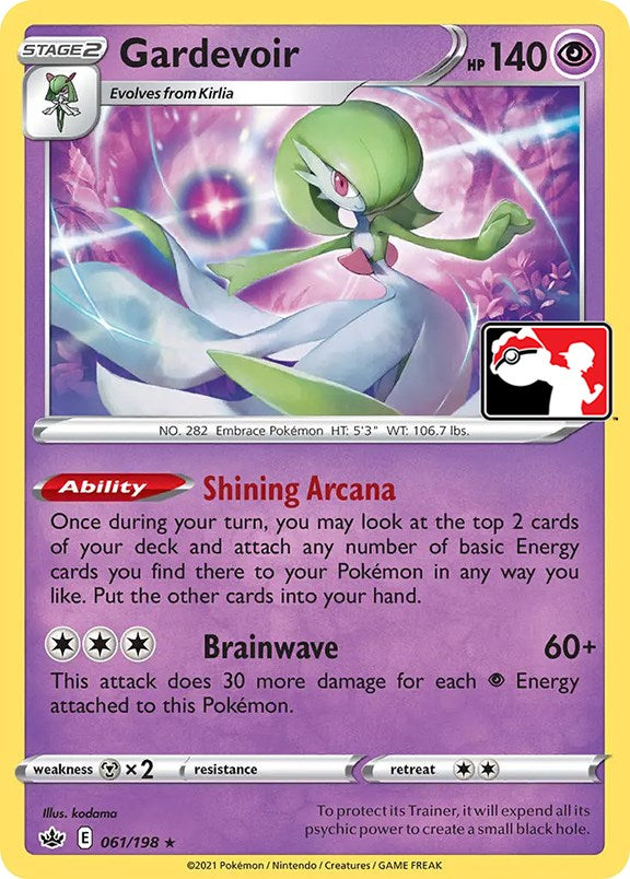 Gardevoir (061/198) [Prize Pack Series One] | Jomio and Rueliete's Cards and Comics