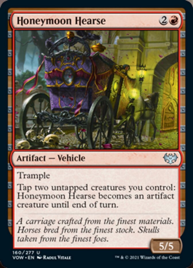 Honeymoon Hearse [Innistrad: Crimson Vow] | Jomio and Rueliete's Cards and Comics