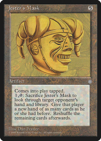 Jester's Mask [Ice Age] | Jomio and Rueliete's Cards and Comics