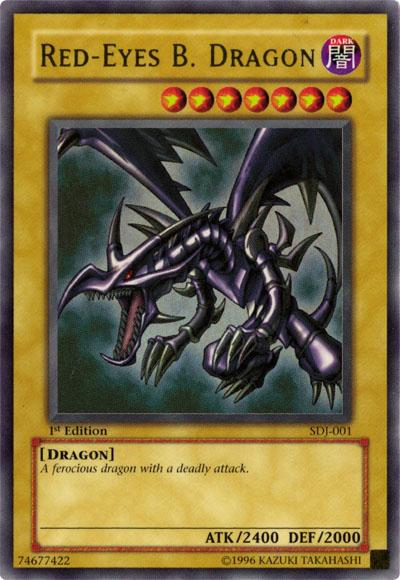 Red-Eyes B. Dragon [SDJ-001] Ultra Rare | Jomio and Rueliete's Cards and Comics