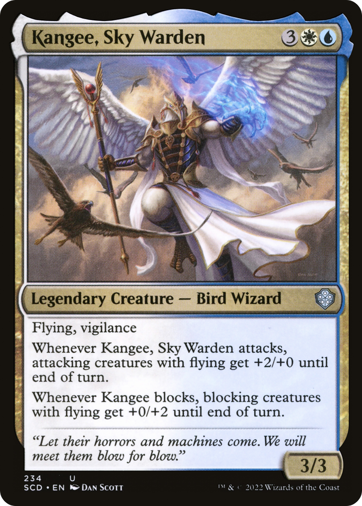 Kangee, Sky Warden [Starter Commander Decks] | Jomio and Rueliete's Cards and Comics