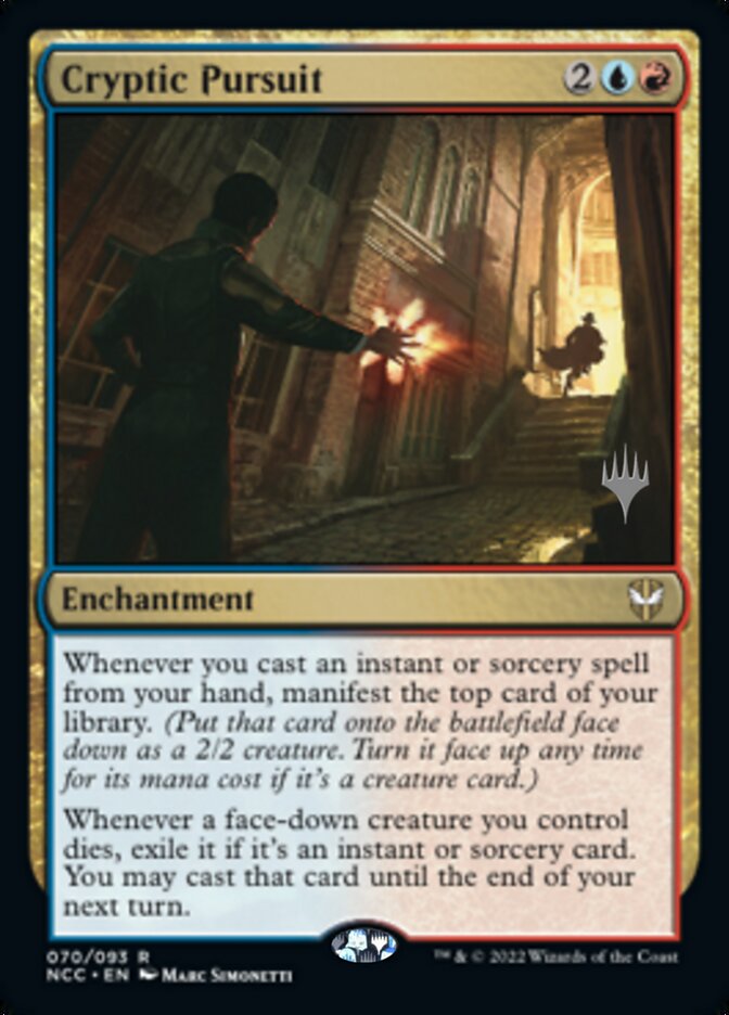 Cryptic Pursuit (Promo Pack) [Streets of New Capenna Commander Promos] | Jomio and Rueliete's Cards and Comics