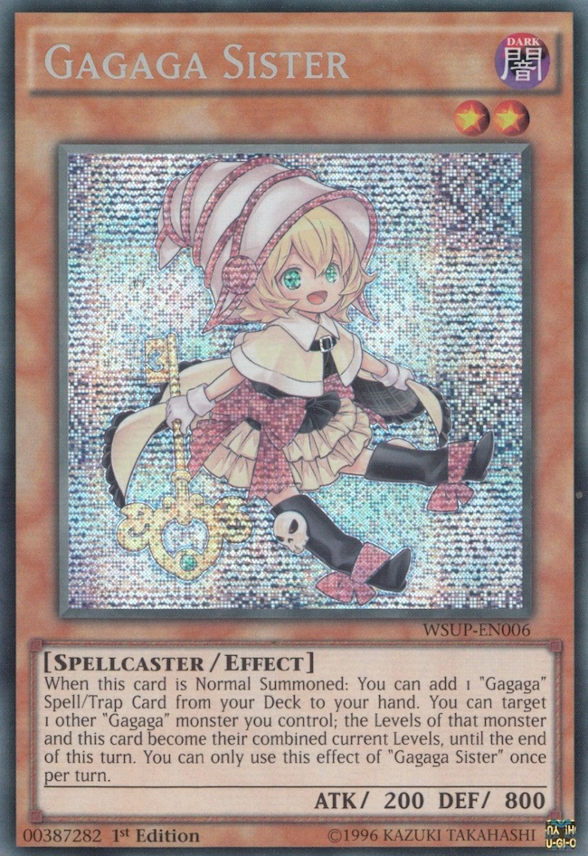Gagaga Sister [WSUP-EN006] Prismatic Secret Rare | Jomio and Rueliete's Cards and Comics