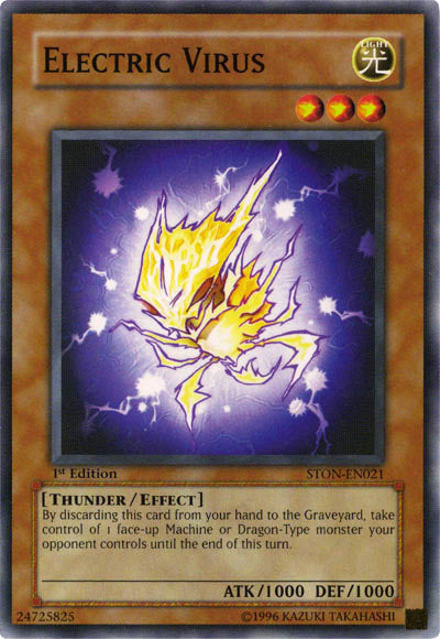 Electric Virus [STON-EN021] Common | Jomio and Rueliete's Cards and Comics