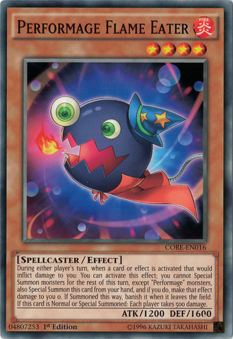 Performage Flame Eater [CORE-EN016] Common | Jomio and Rueliete's Cards and Comics