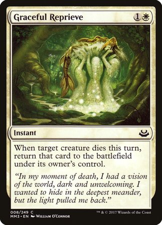 Graceful Reprieve [Modern Masters 2017] | Jomio and Rueliete's Cards and Comics