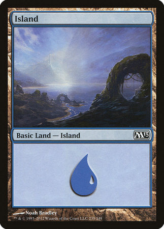 Island (235) [Magic 2013] | Jomio and Rueliete's Cards and Comics