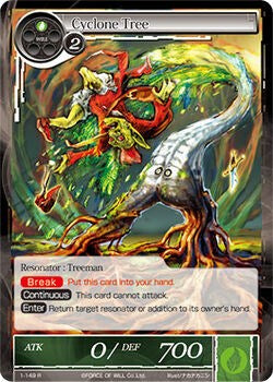 Cyclone Tree (1-149) [The Dawn of Valhalla] | Jomio and Rueliete's Cards and Comics