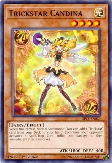 Trickstar Candina [SP18-EN020] Common | Jomio and Rueliete's Cards and Comics
