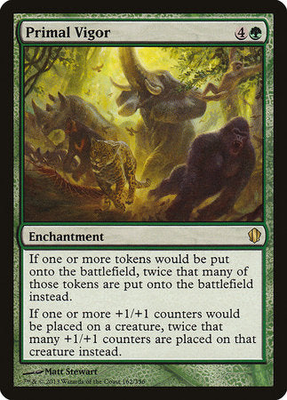 Primal Vigor [Commander 2013] | Jomio and Rueliete's Cards and Comics