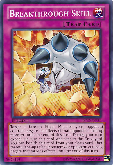 Breakthrough Skill [BP02-EN215] Mosaic Rare | Jomio and Rueliete's Cards and Comics