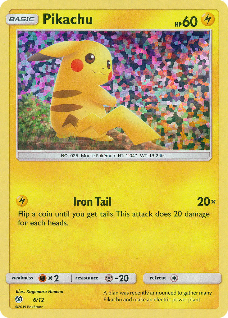 Pikachu (6/12) [McDonald's Promos: 2019 Collection] | Jomio and Rueliete's Cards and Comics