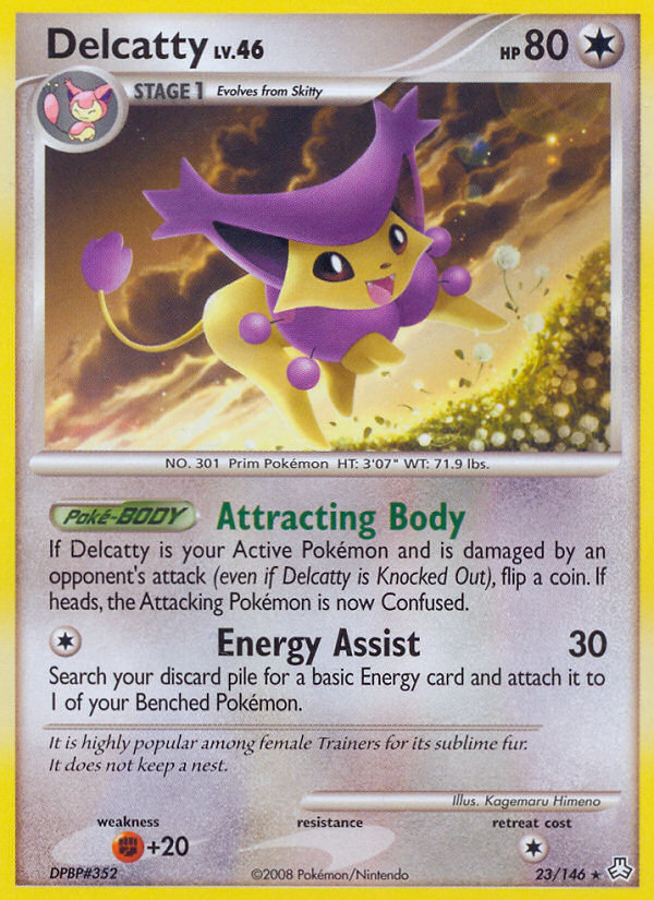 Delcatty (23/146) [Diamond & Pearl: Legends Awakened] | Jomio and Rueliete's Cards and Comics