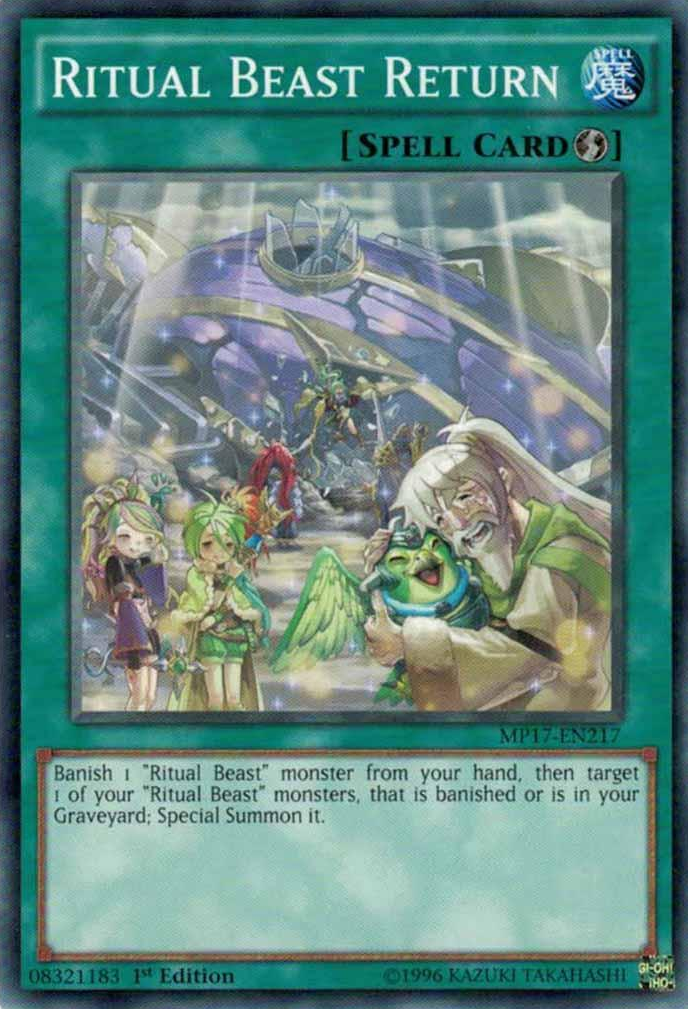 Ritual Beast Return [MP17-EN217] Common | Jomio and Rueliete's Cards and Comics