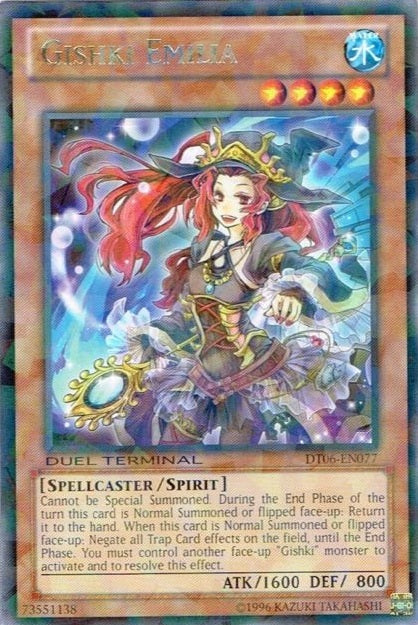 Gishki Emilia [DT06-EN077] Rare | Jomio and Rueliete's Cards and Comics