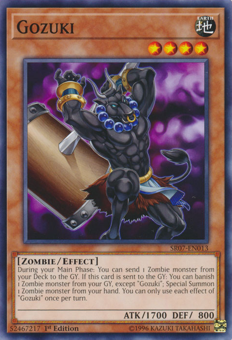 Gozuki [SR07-EN013] Common | Jomio and Rueliete's Cards and Comics