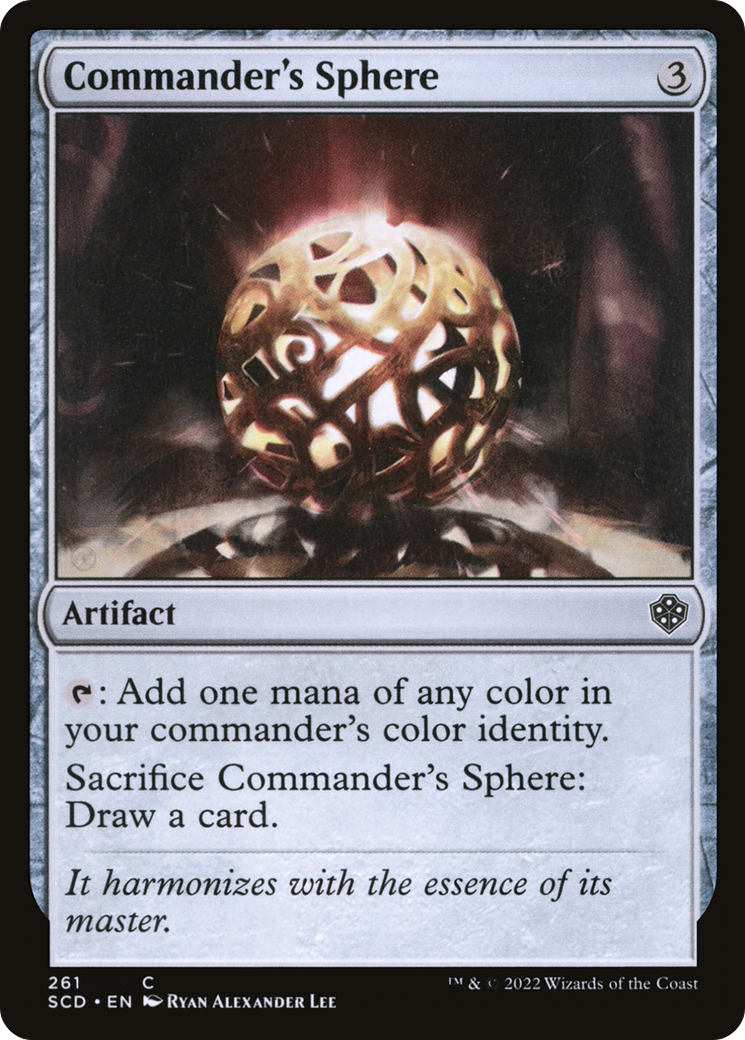 Commander's Sphere [Starter Commander Decks] | Jomio and Rueliete's Cards and Comics