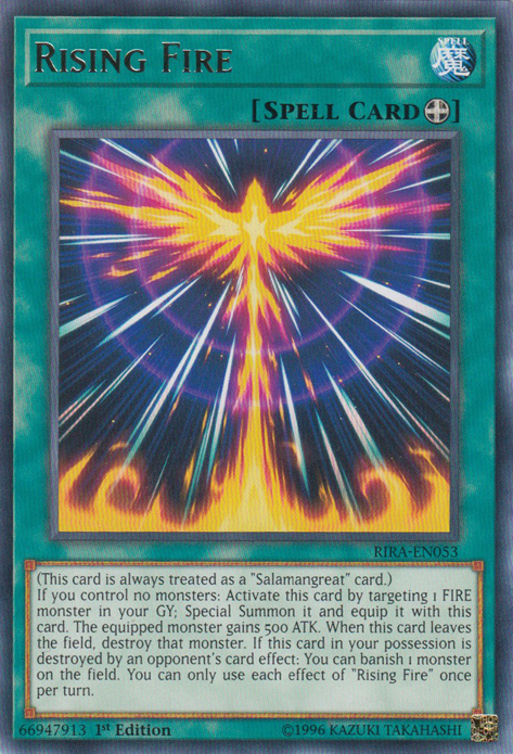 Rising Fire [RIRA-EN053] Rare | Jomio and Rueliete's Cards and Comics
