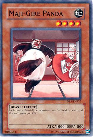 Maji-Gire Panda [DR3-EN132] Common | Jomio and Rueliete's Cards and Comics