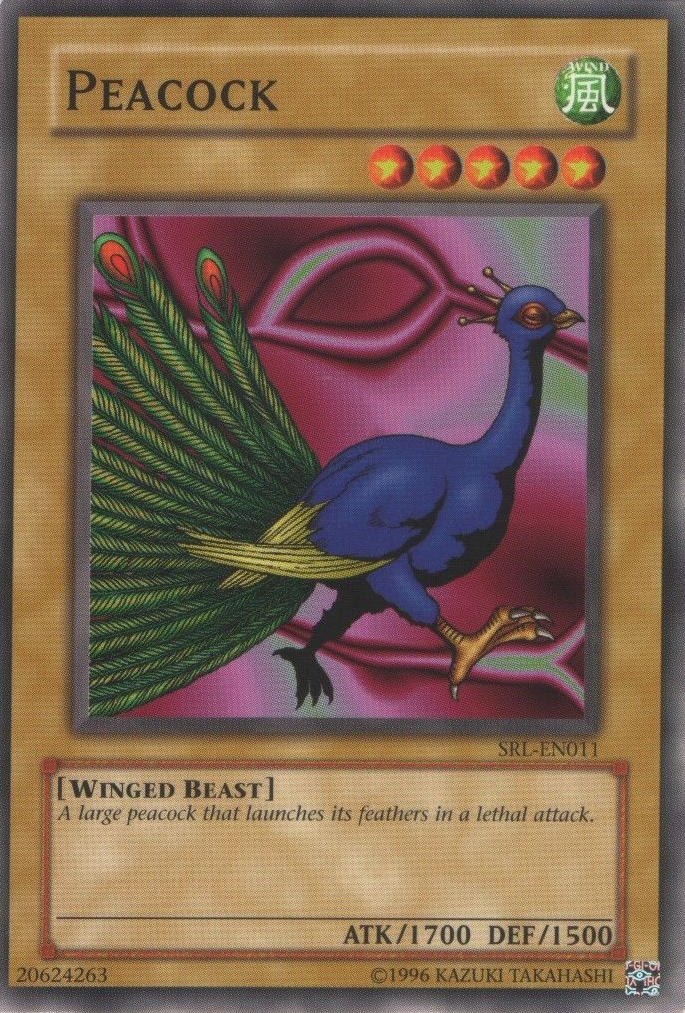 Peacock [SRL-011] Common | Jomio and Rueliete's Cards and Comics