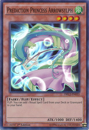 Prediction Princess Arrowsylph [DRL2-EN033] Super Rare | Jomio and Rueliete's Cards and Comics
