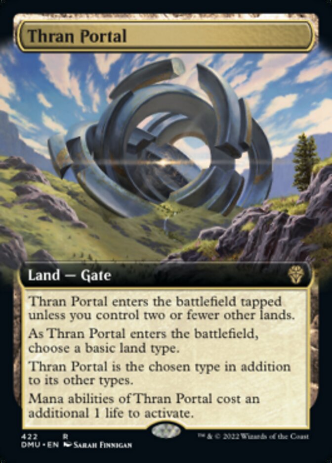 Thran Portal (Extended Art) [Dominaria United] | Jomio and Rueliete's Cards and Comics