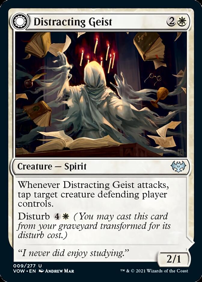 Distracting Geist // Clever Distraction [Innistrad: Crimson Vow] | Jomio and Rueliete's Cards and Comics