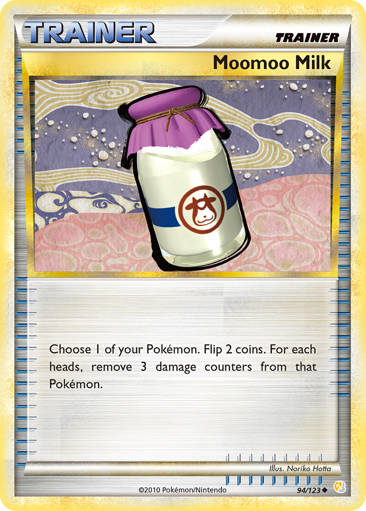 Moomoo Milk (94/123) [HeartGold & SoulSilver: Base Set] | Jomio and Rueliete's Cards and Comics