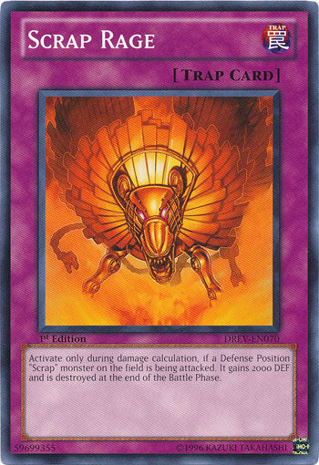 Scrap Rage [DREV-EN070] Common | Jomio and Rueliete's Cards and Comics