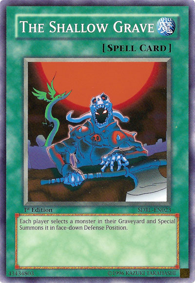 The Shallow Grave [SDRL-EN023] Common | Jomio and Rueliete's Cards and Comics