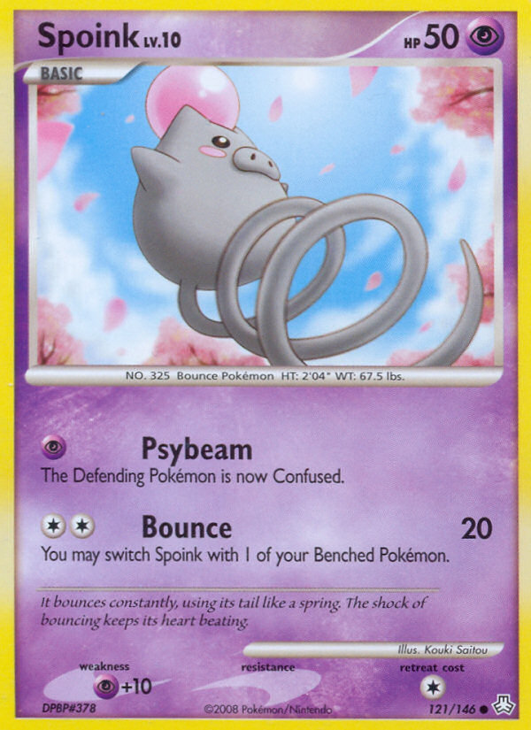 Spoink (121/146) [Diamond & Pearl: Legends Awakened] | Jomio and Rueliete's Cards and Comics