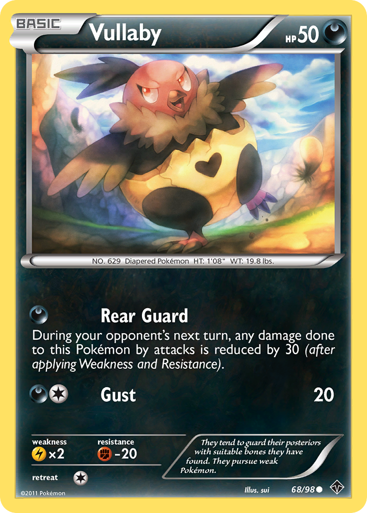 Vullaby (68/98) [Black & White: Emerging Powers] | Jomio and Rueliete's Cards and Comics