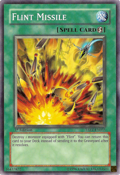 Flint Missile [TAEV-EN055] Common | Jomio and Rueliete's Cards and Comics