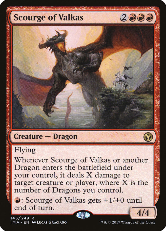 Scourge of Valkas [Iconic Masters] | Jomio and Rueliete's Cards and Comics