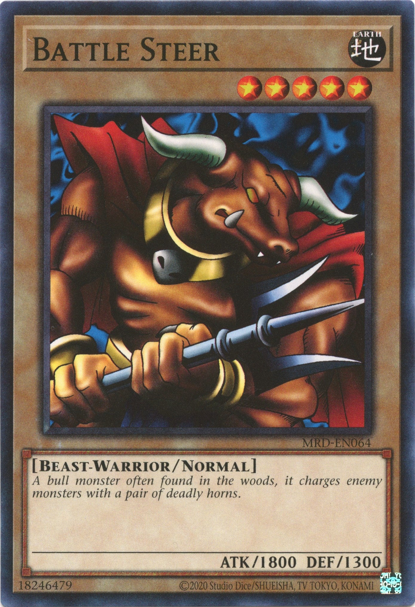 Battle Steer (25th Anniversary) [MRD-EN064] Common | Jomio and Rueliete's Cards and Comics