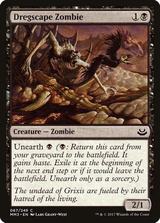 Dregscape Zombie [Modern Masters 2017] | Jomio and Rueliete's Cards and Comics