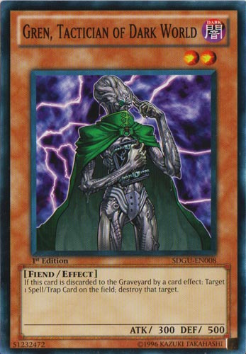 Gren, Tactician of Dark World [SDGU-EN008] Common | Jomio and Rueliete's Cards and Comics
