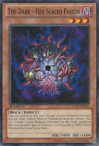 The Dark - Hex-Sealed Fusion [LCYW-EN263] Common | Jomio and Rueliete's Cards and Comics