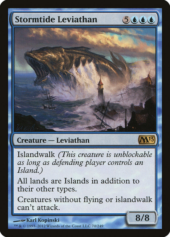 Stormtide Leviathan [Magic 2013] | Jomio and Rueliete's Cards and Comics