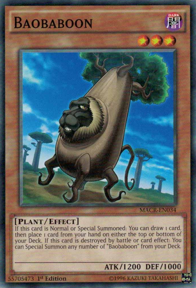Baobaboon [MACR-EN034] Common | Jomio and Rueliete's Cards and Comics