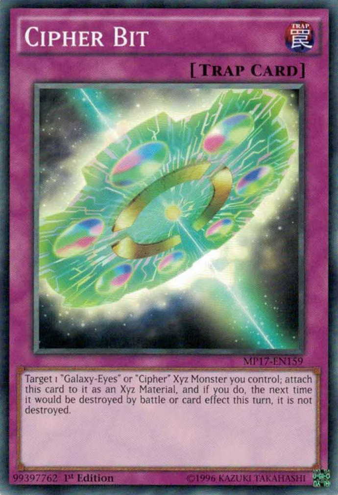 Cipher Bit [MP17-EN159] Common | Jomio and Rueliete's Cards and Comics