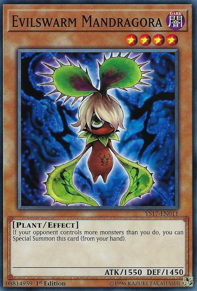 Evilswarm Mandragora [YS17-EN011] Common | Jomio and Rueliete's Cards and Comics